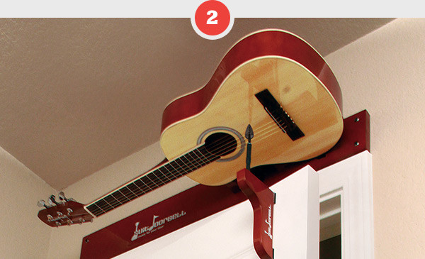 Guitdoorbell, music for your door! Musical door chime - Natural finish