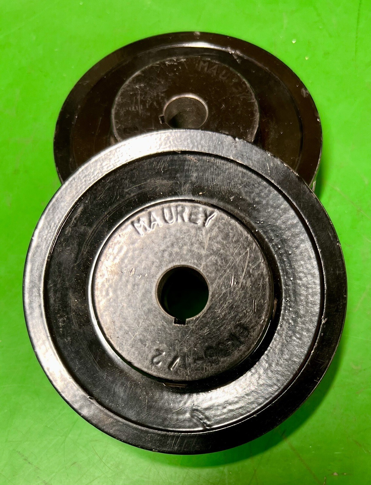 MAUREY BK36 PULLEY 1/2 BORE V-BELT PULLEY CAST IRON 💥LOT OF 2💥FREE SHIPPING💥