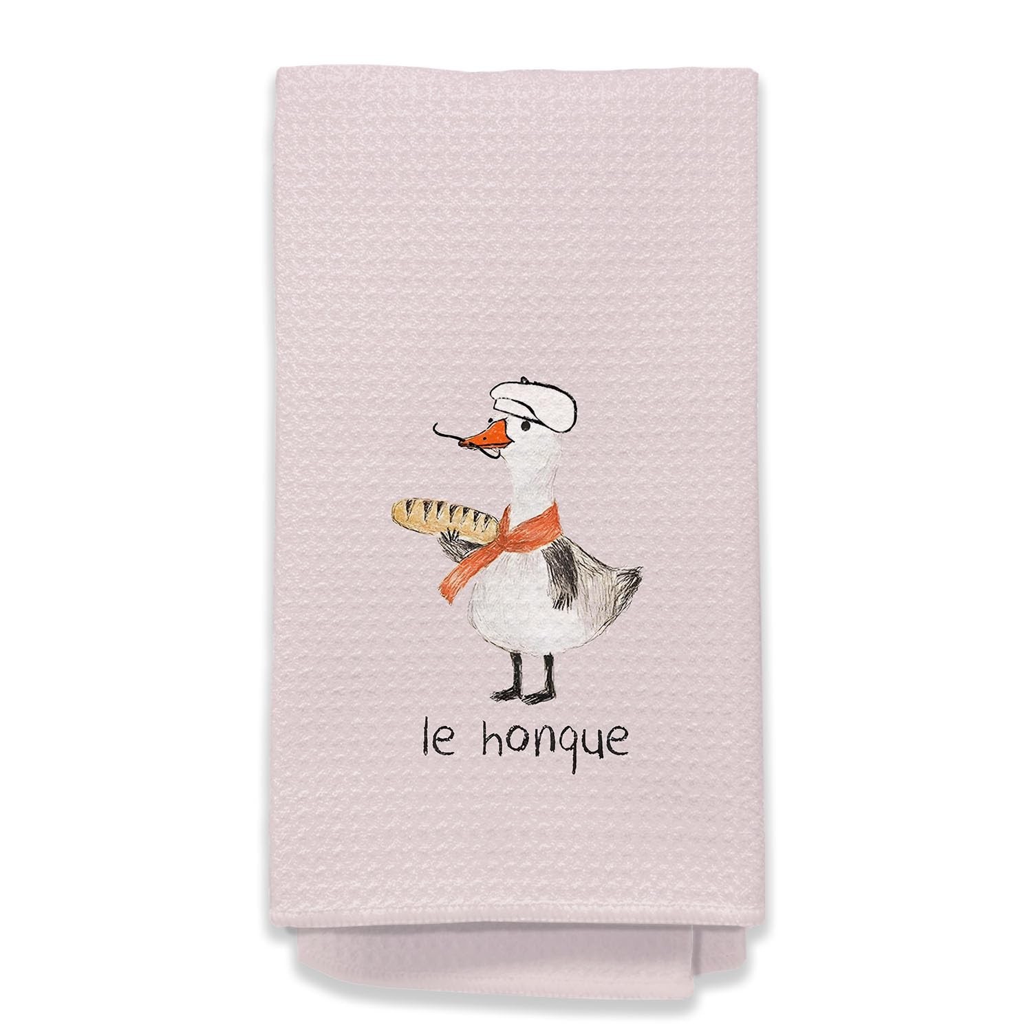 Funny French Goose Kitchen Towels, Goose Lover Gifts Dish Tea Towels for Kitc...