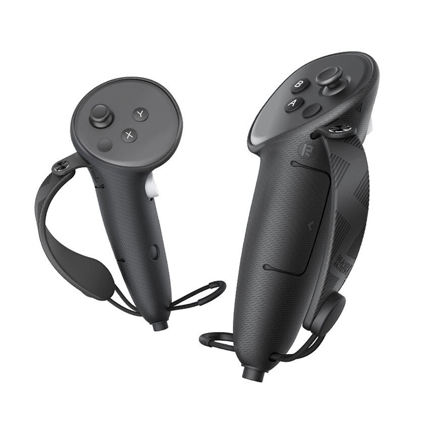 For Quest 3/ 3S VR Controller Long Silicone Handle Grip Cover Protective Sleeves