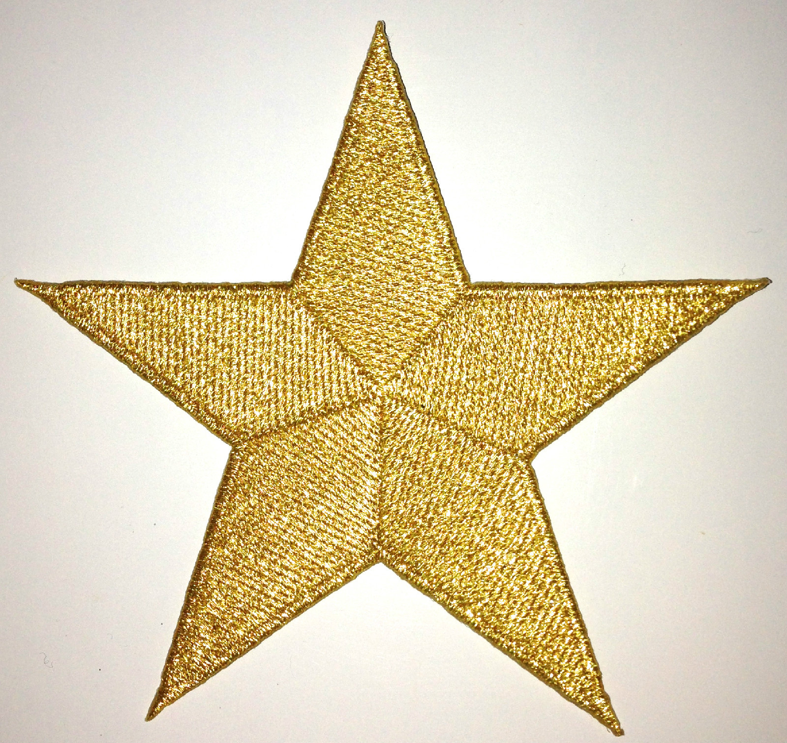 5 Inch GOLD Star Iron On Patch Patches - As Many As You Want: $2.69 Ship - 53