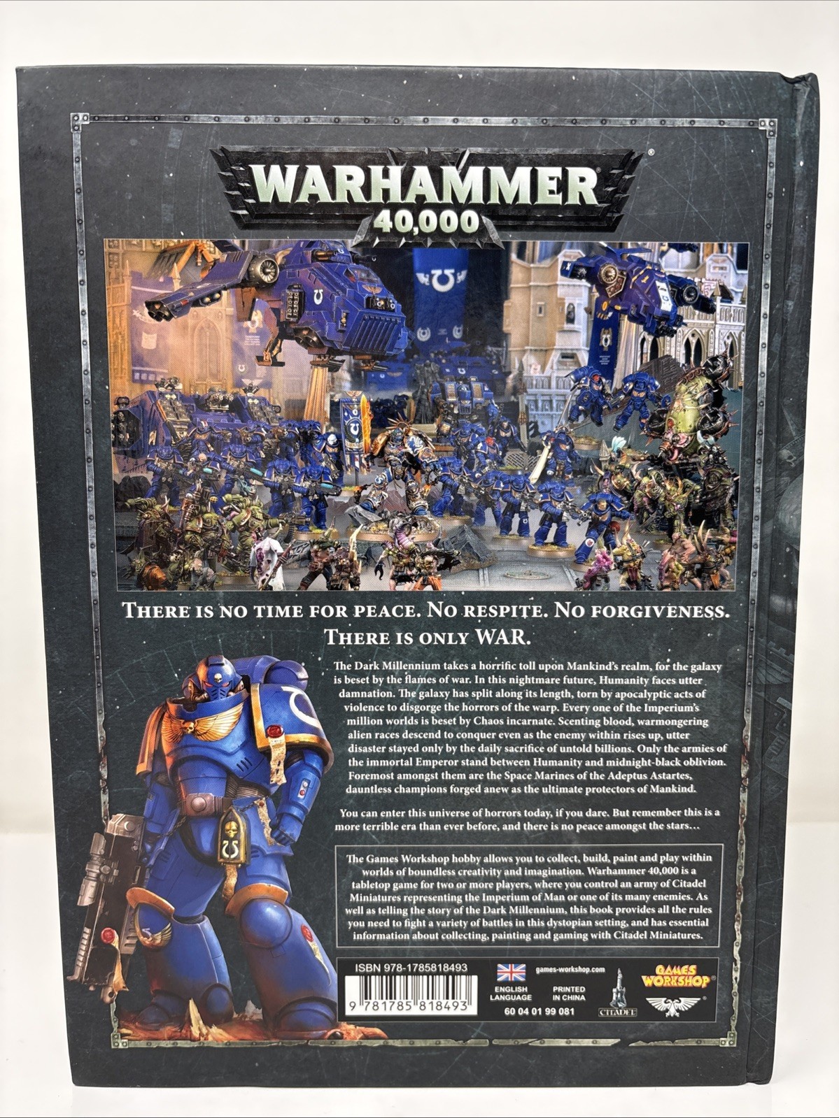 Warhammer 40K 8th Edition Core Rule Book Games Workshop (2017, Hardcover)