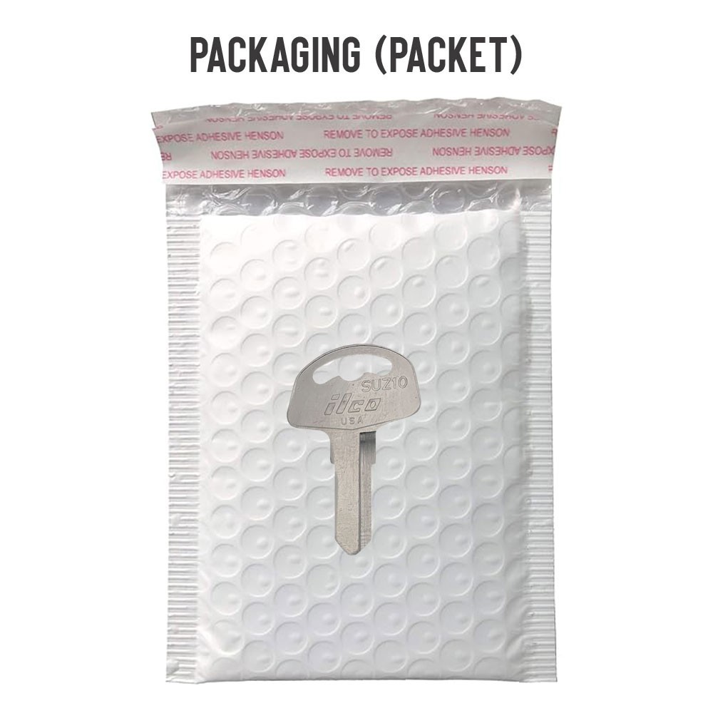 SUZ10 Key Blank Nickel