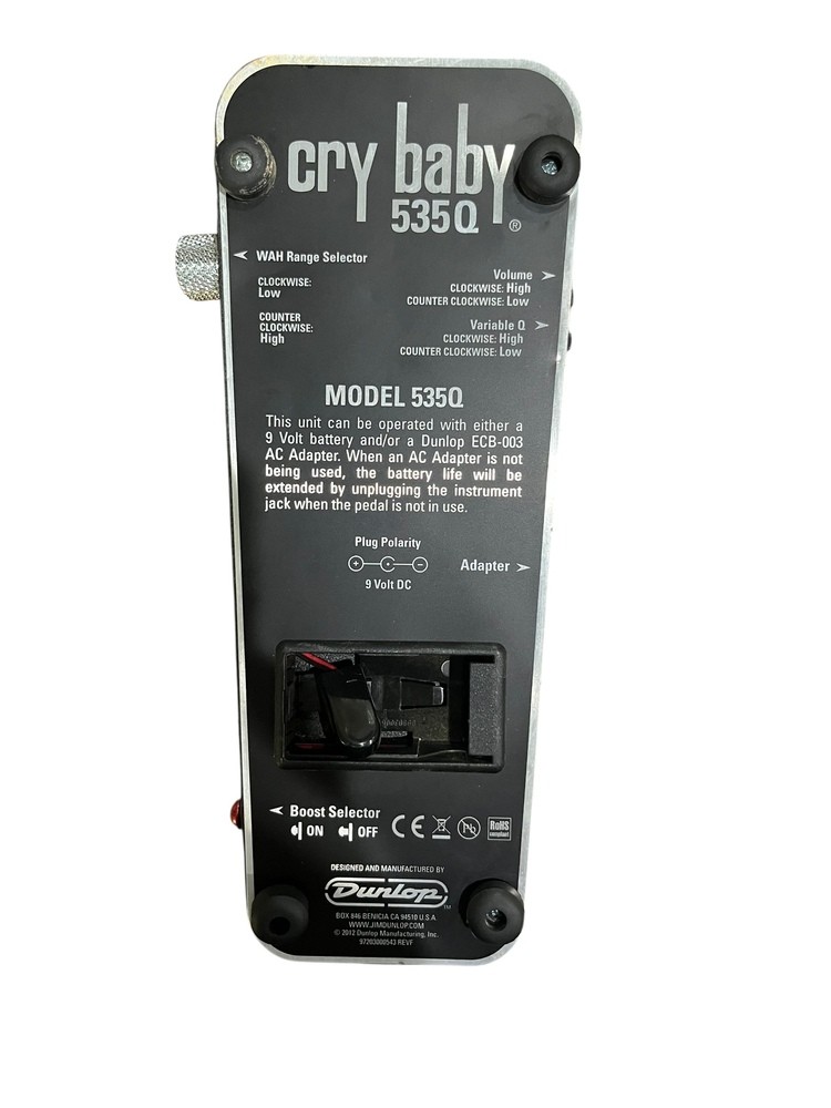 Cry Baby Music Pedal 535Q (10815)