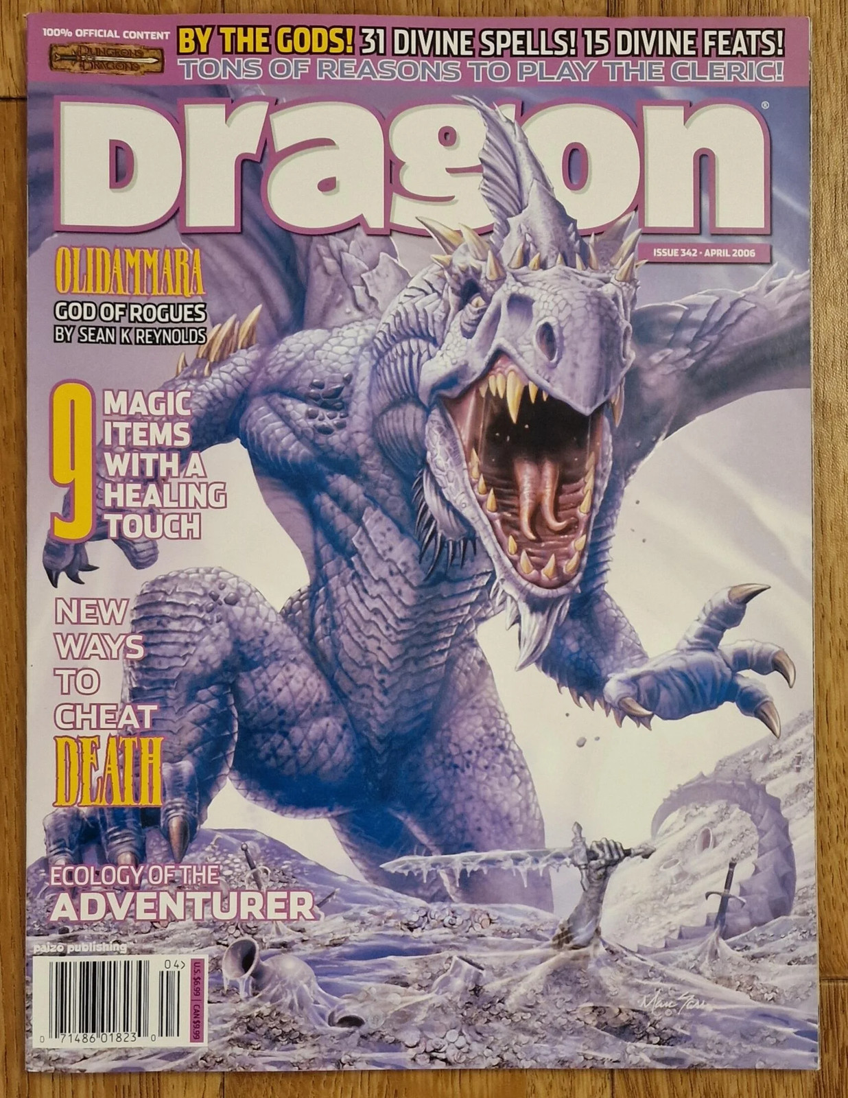 Dragon Magazine 342 April 2006 Dungeons and Dragons D&D AD&D RPG Roleplaying