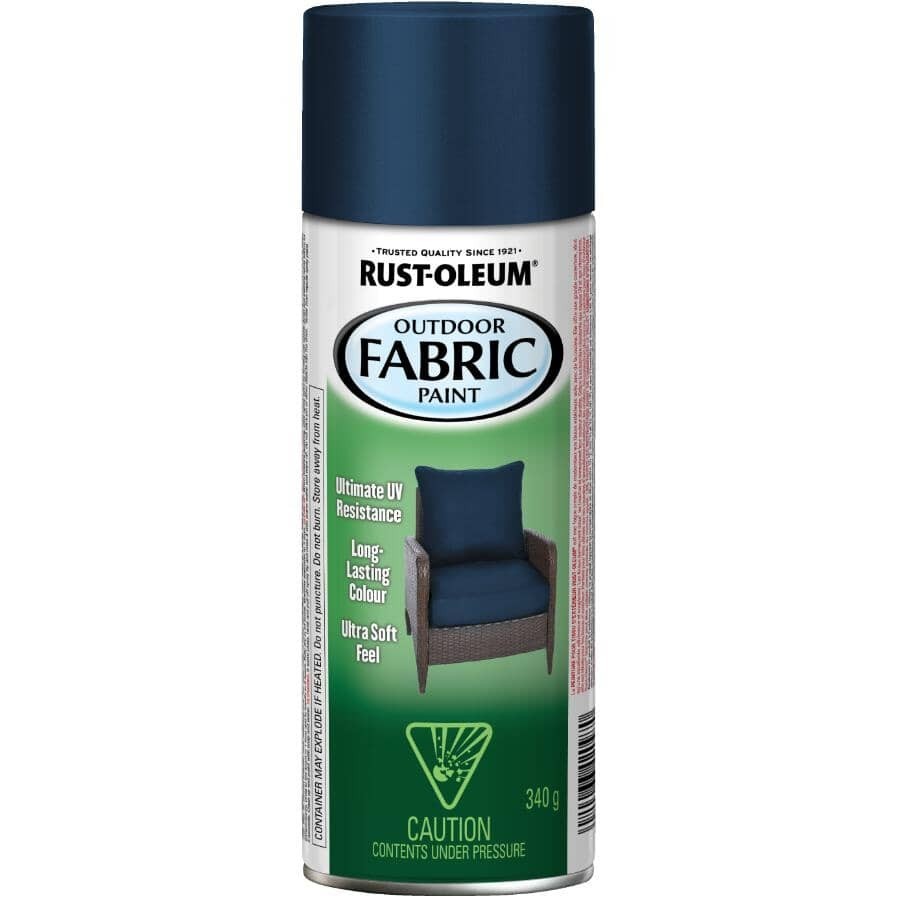 NEW - 6 PACK RUST-OLEUM INK BLUE OUTDOOR FABRIC SPRAY PAINT 379538 FREE SHIPPING