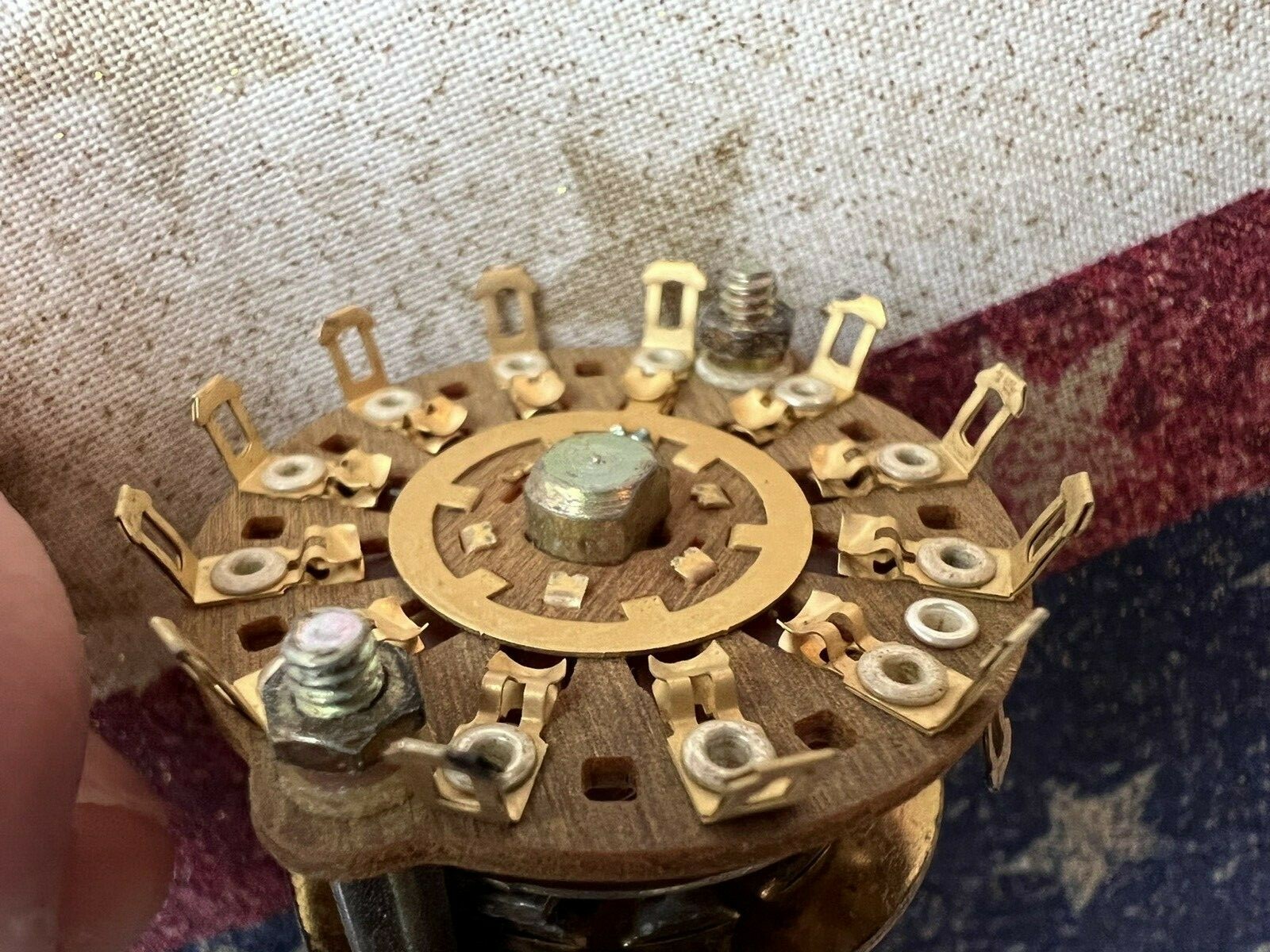 ** QUANTITY 6 ** Oak 399419-K 12P 12 position rotary switch Electroswitch