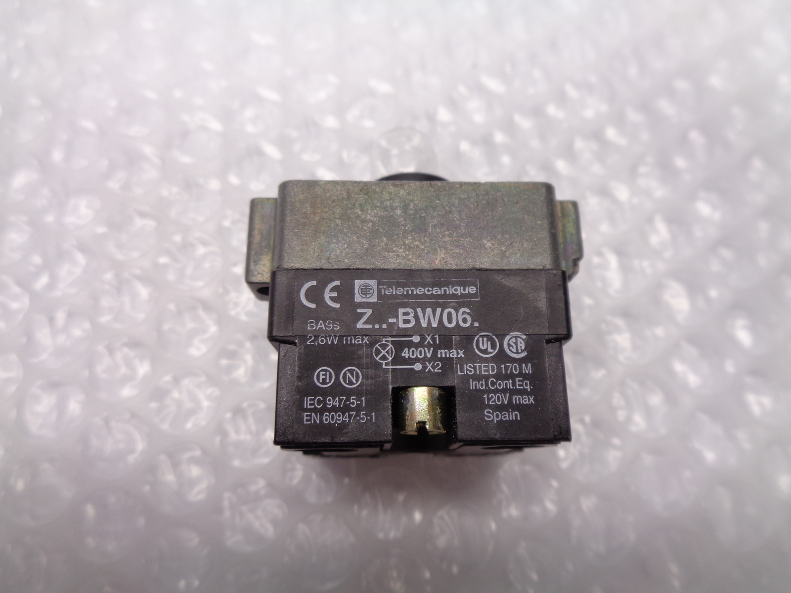 TELEMECANIQUE ZB2BW06024V LIGHT NSMP