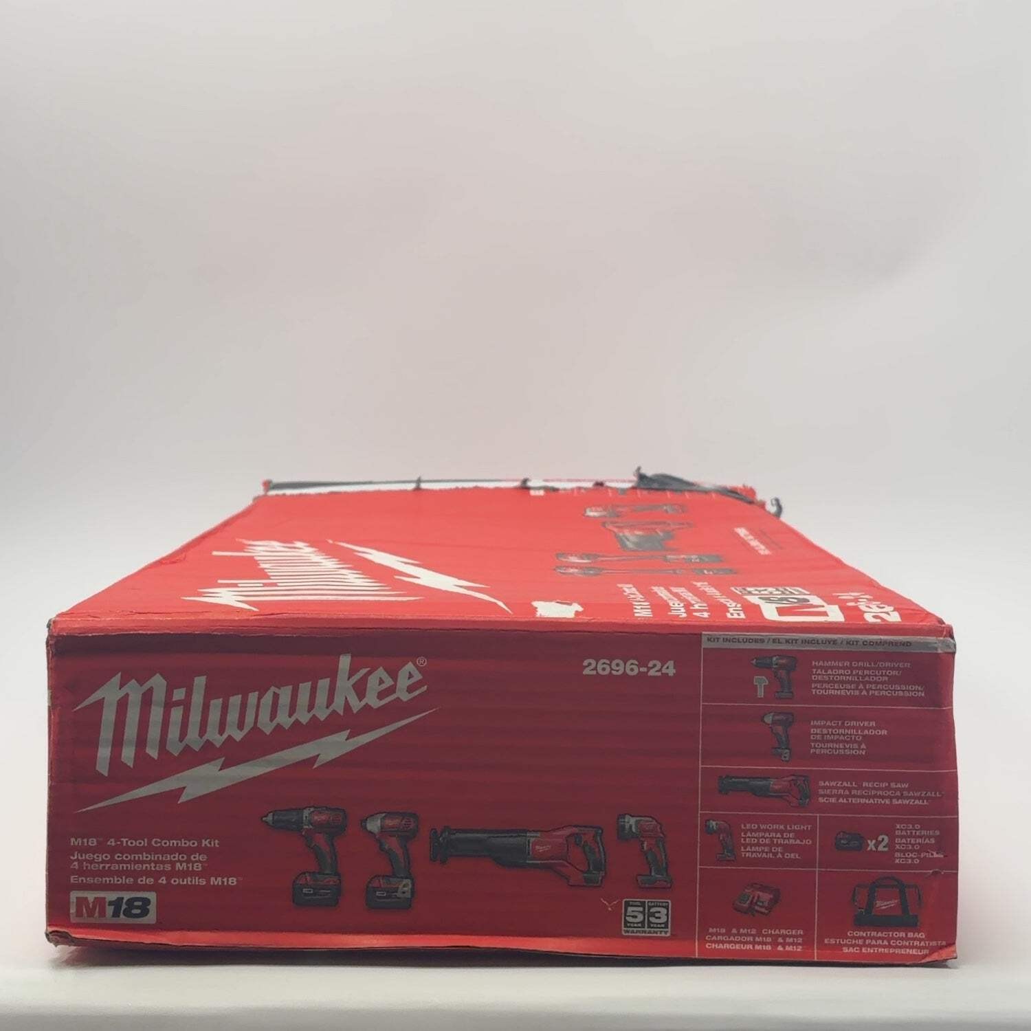 New Milwaukee 4-Tool Combo Kit 2696-24