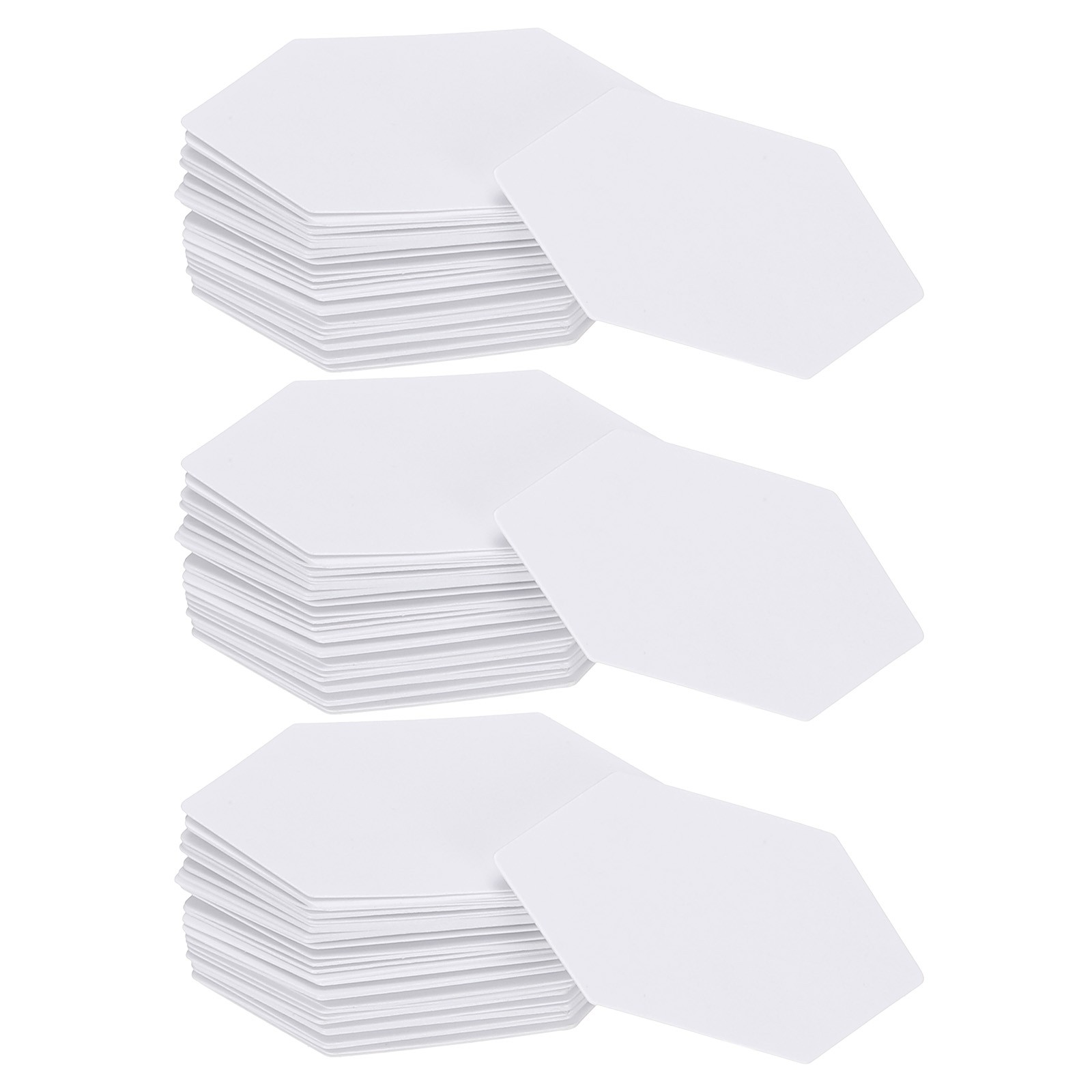 300pcs Hexagon 0.5-Inch Paper Piecing Paper, English Paper Quilting Templates