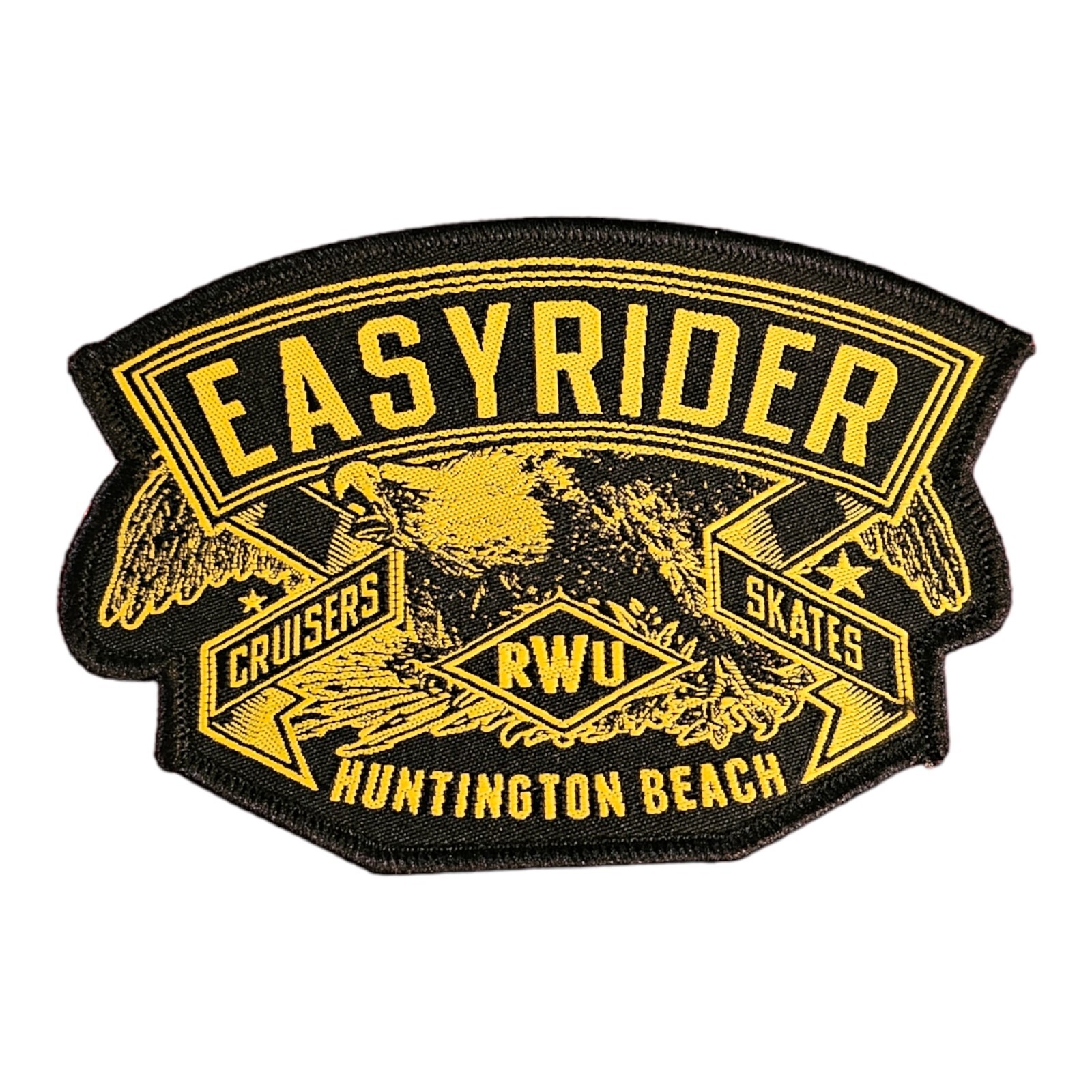 Easyrider Cruisers Skates RWU Huntington Beach Motorcycle Rocker Rider Patch