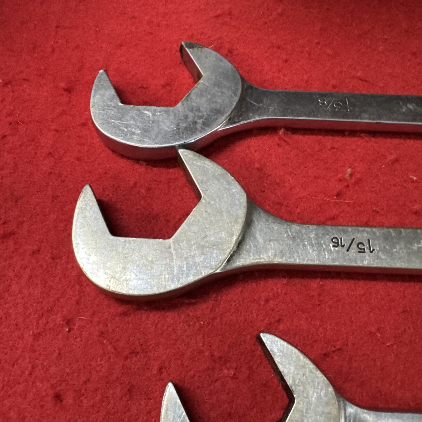 Mac Tools USA 3 Piece Open Ended Wrench Set DA 44, DA 42, DA 36