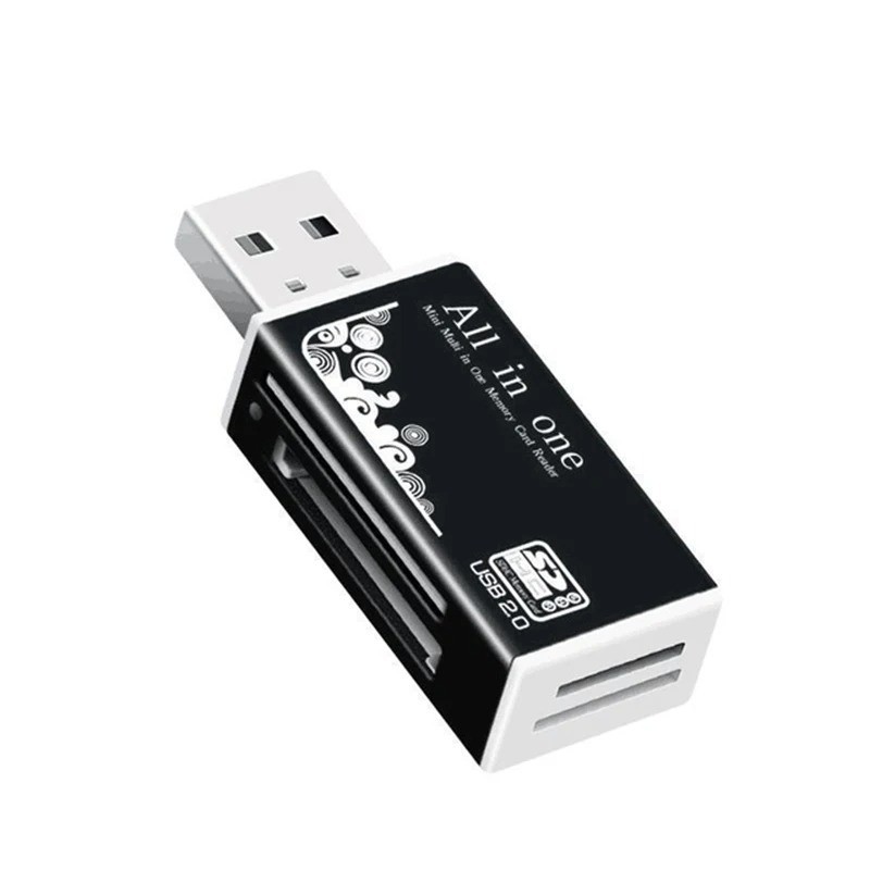 USB 2.0 Multi Card Reader SD TF Micro SD Memory Adapter