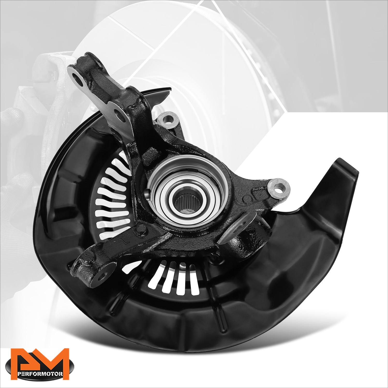 For 08-17 RX350 RX450H Highlander FWD Front Left Side Loaded Knuckle Assembly