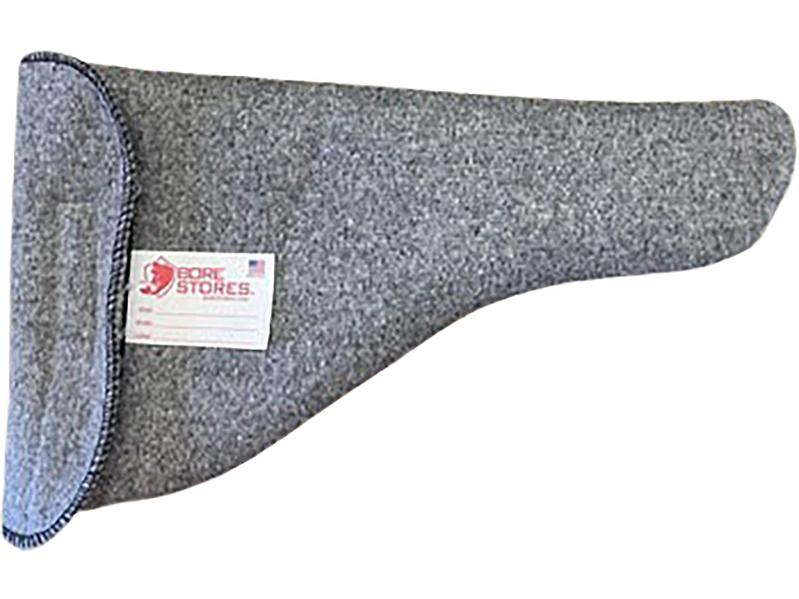 Bore Stores Silicone-Treated 4" to 6" Barrel Revolver Case 12" Gray