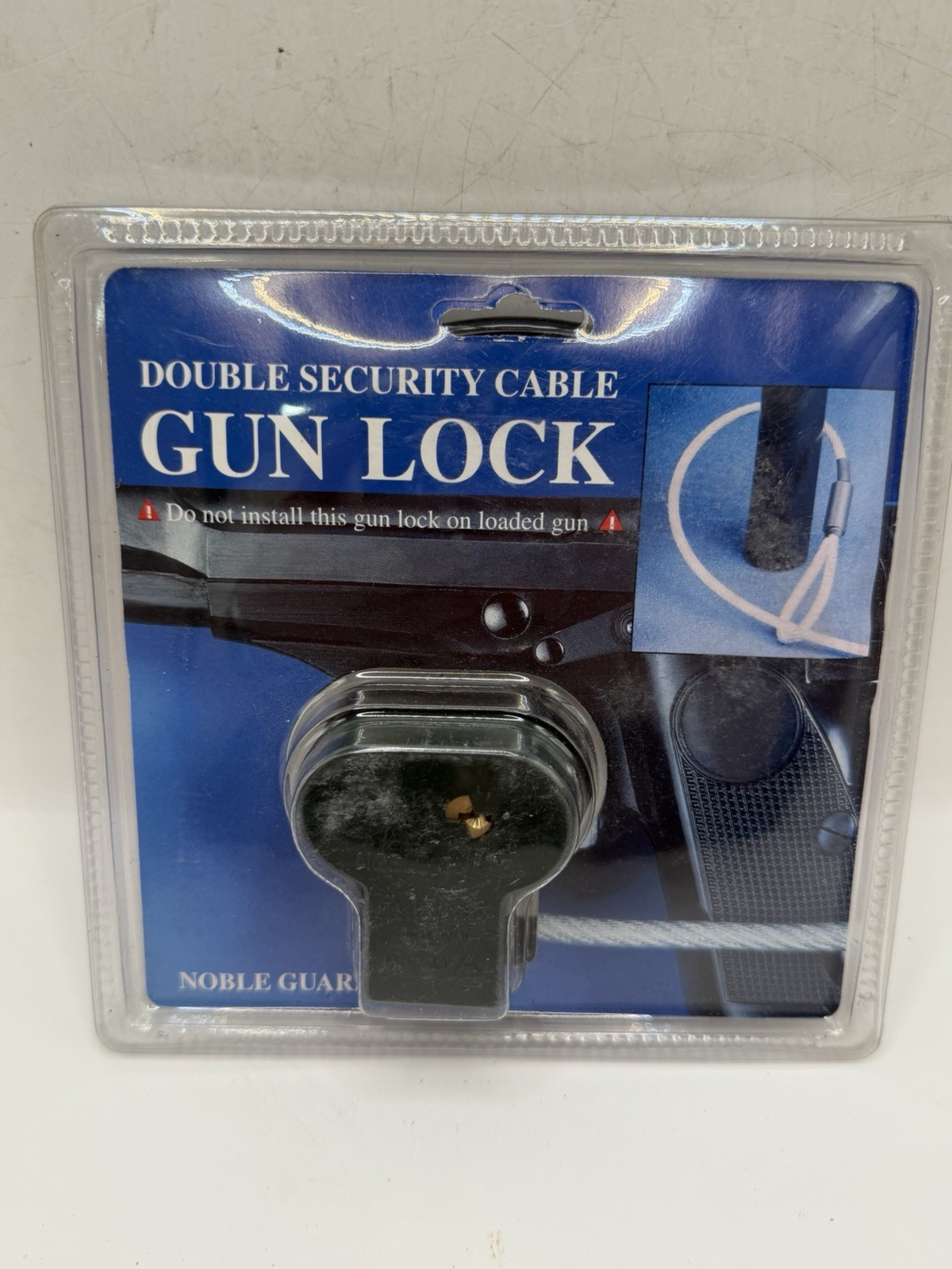 Noble Guard Double Security Cable Gun Lock New In Box Sealed