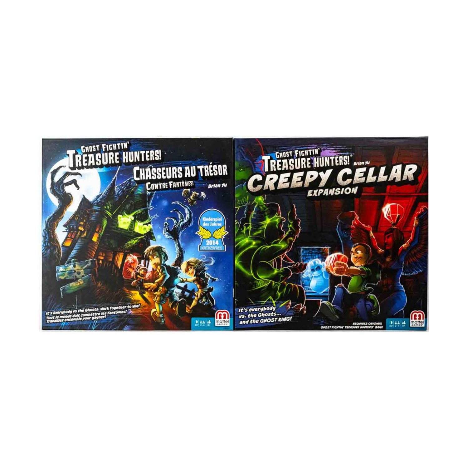 Mattel  Ghost Fightin' Treasure Hunters w/Creepy Cellar Expansion Colle VG+/NM