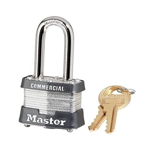 Master Lock 3KALF Outdoor Padlock with Key Pack 1
