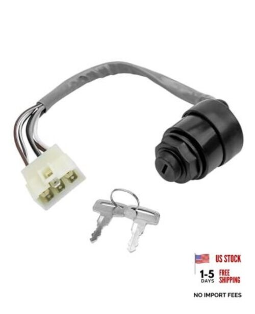 Ignition Switch with Keys Fit for Kawasaki Mule SX 500 600 610 4000 4010 1991