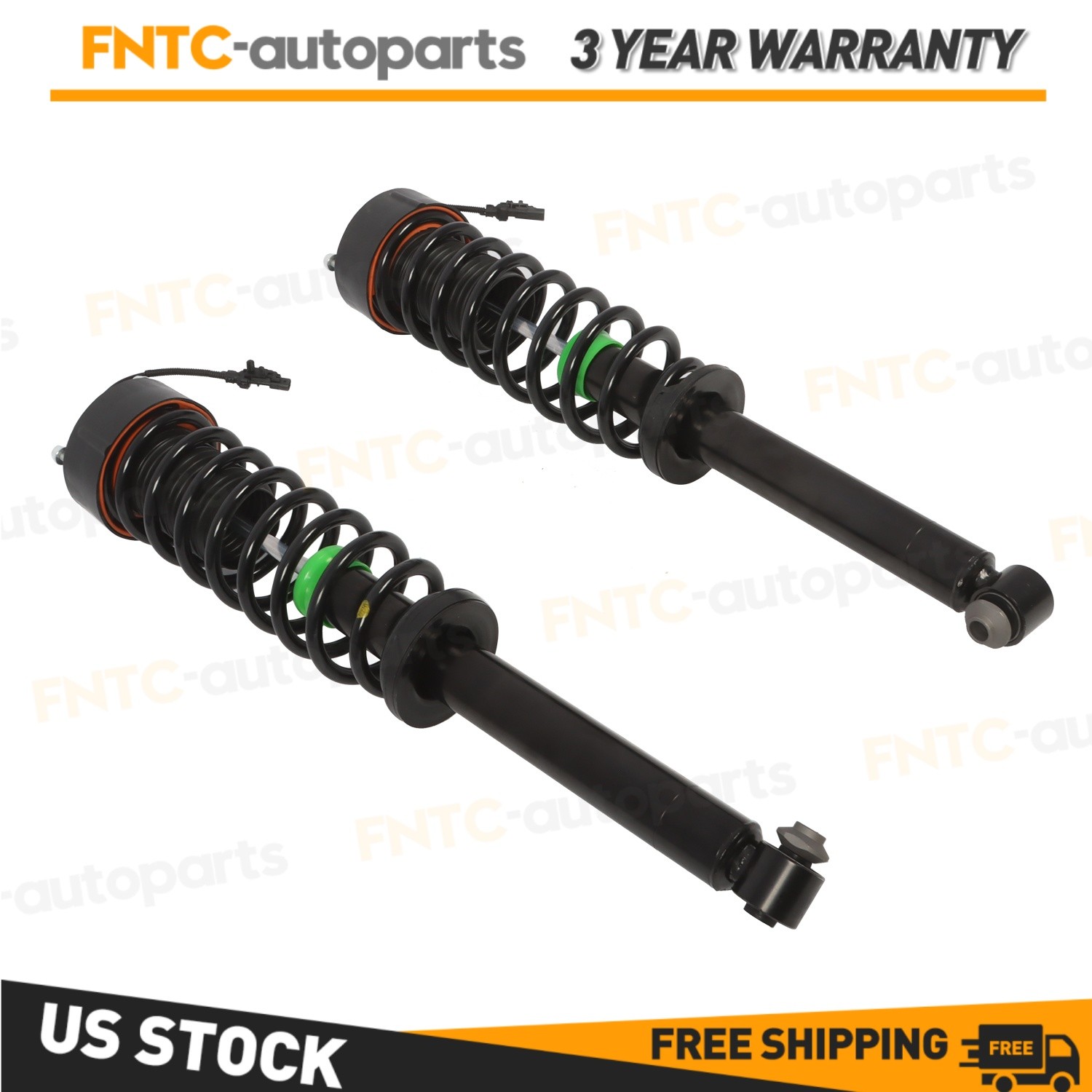 Pair Rear Shock Struts Assys w/ Magnetic 23276555 For Cadillac GM CT6 2016-2018