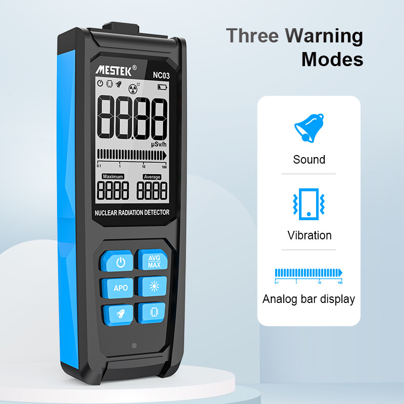 Handheld Digital Nuclear Radiation Detector Counter & Emission Dosimeter