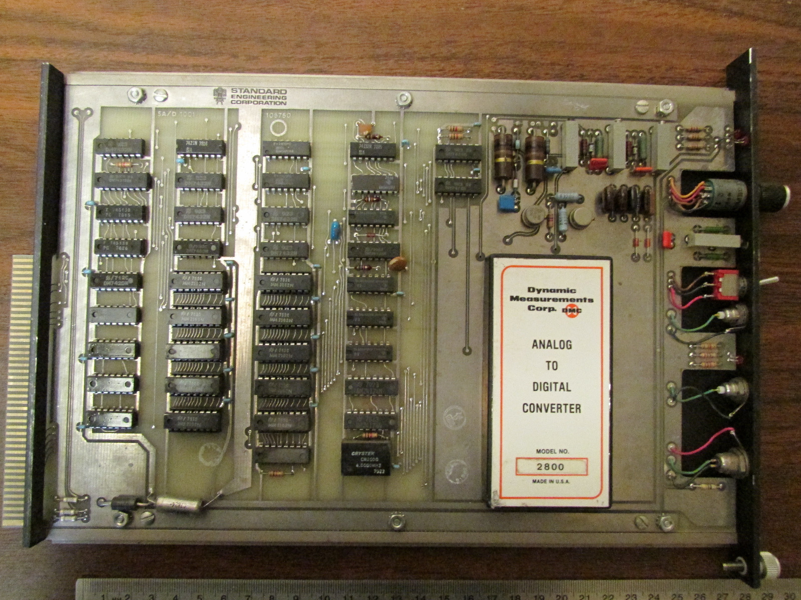 Standard Engineering 1001 High Speed Digitizer CAMAC NIM Plugin