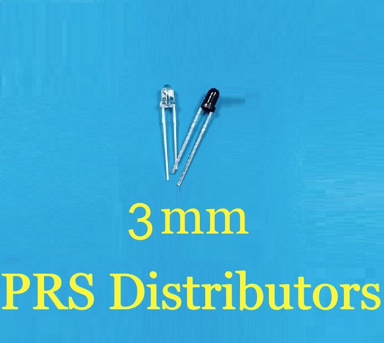 Infrared LED 3mm 940nm IR Infrared Emitting and Receiving Diodes US SELLER