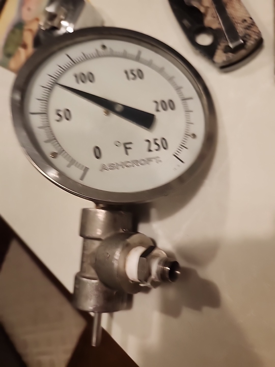 Ashcroft 250 Degree Probe Pat. 2925734