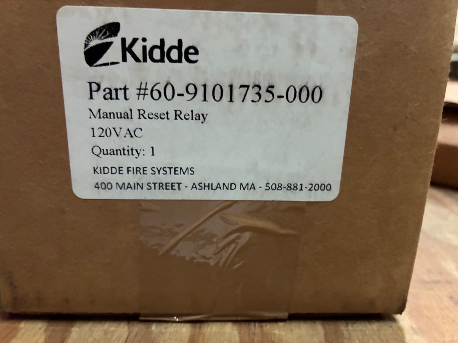Kidde fire alarm gas valve reset button