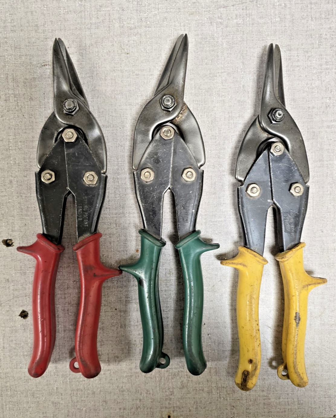 Blue-Point Tin Snips Shears Sheet Metal Cutters DAS-10B DAL-10B DAR-10B Snap On