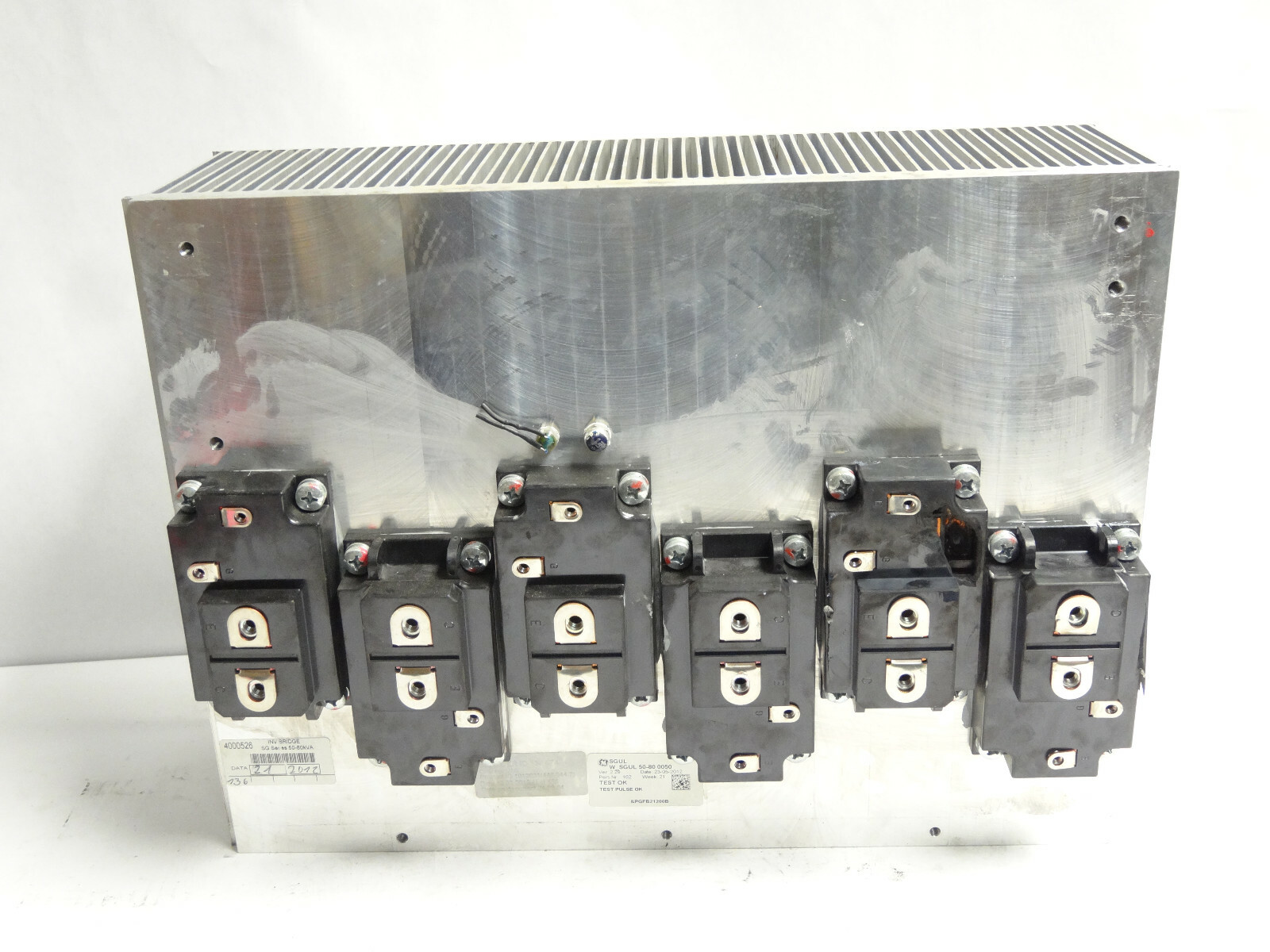 GE W SGUL 50-80 0050 4000526 INV Bridge SG Series 50-80kVA, 6x 1MB1300U4-120