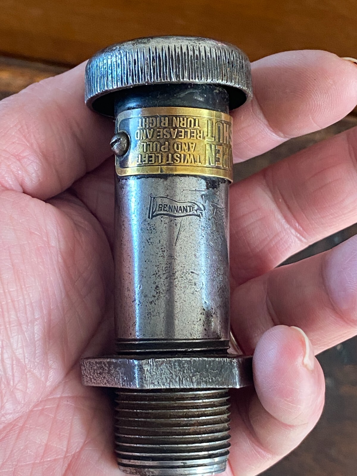 Vintage Pennant Valve Pat. No. 322894
