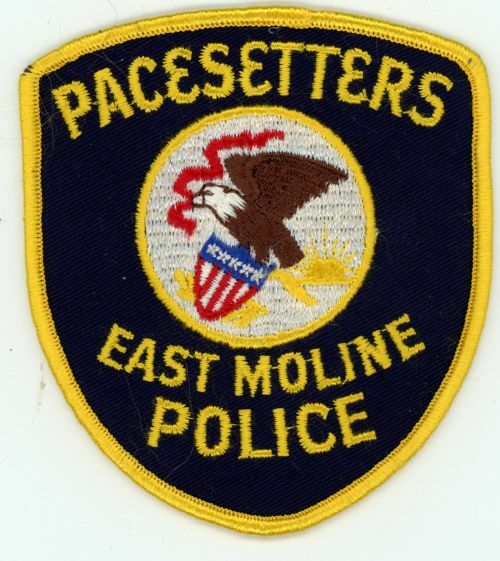 ILLINOIS IL EAST MOLINE POLICE PACESETTERS NICE PATCH SHERIFF