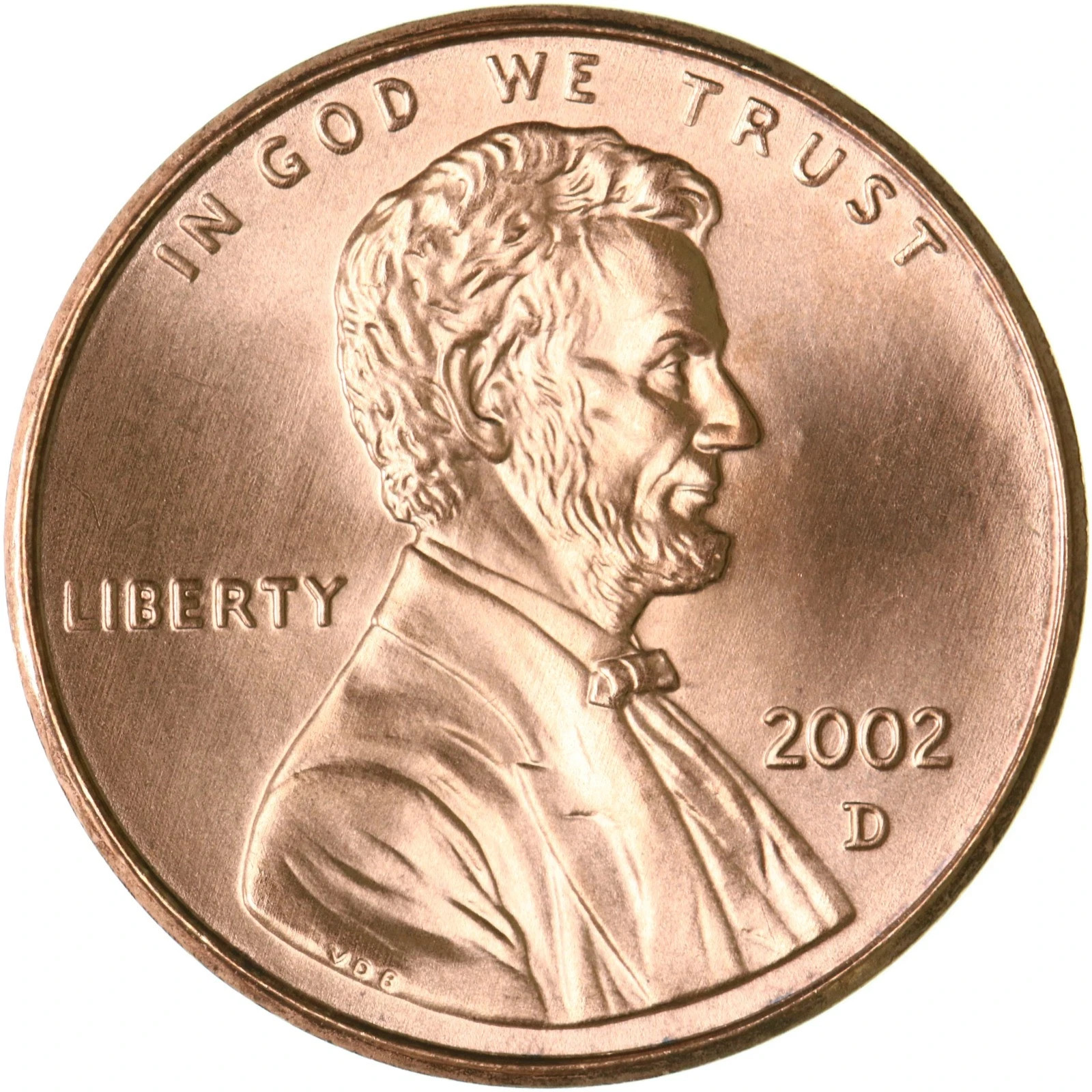 ⭐ 2002-D Lincoln Memorial Penny/Cent ⭐ Uncirculated ***FAST 🆓️ SHIPPING!*** ⭐💖