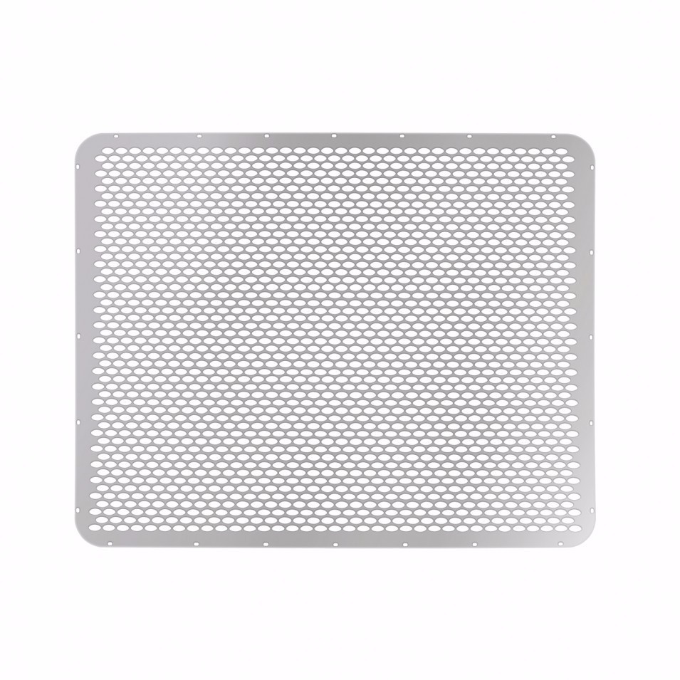Peterbilt 379 Short Hood Stainless Steel Grill Oval Holes