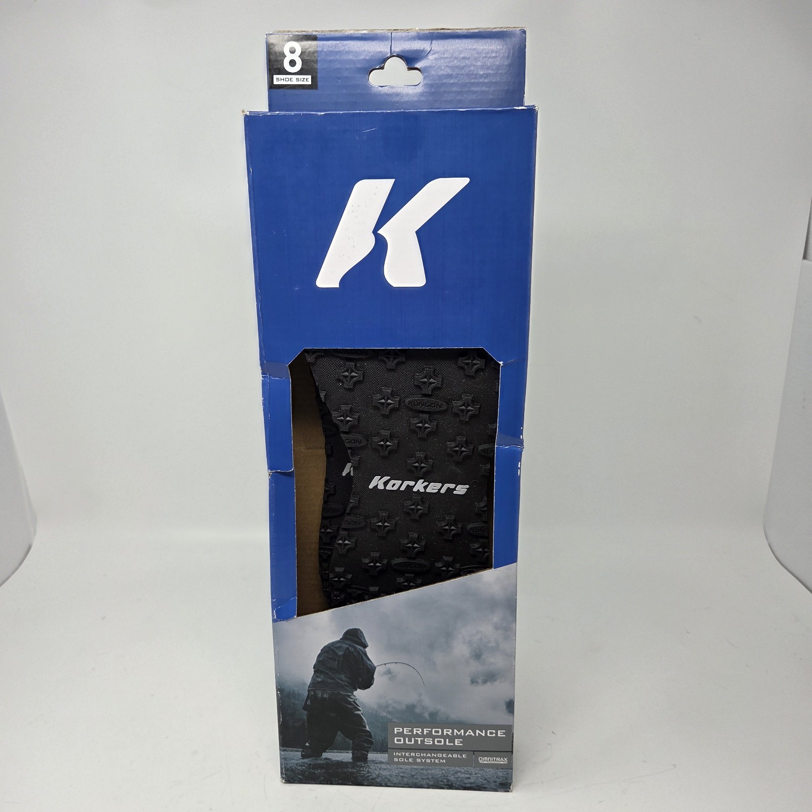 Korkers Omnitrax 3.0 Kling On Sticky Replacement Soles - Size 8 FA3030