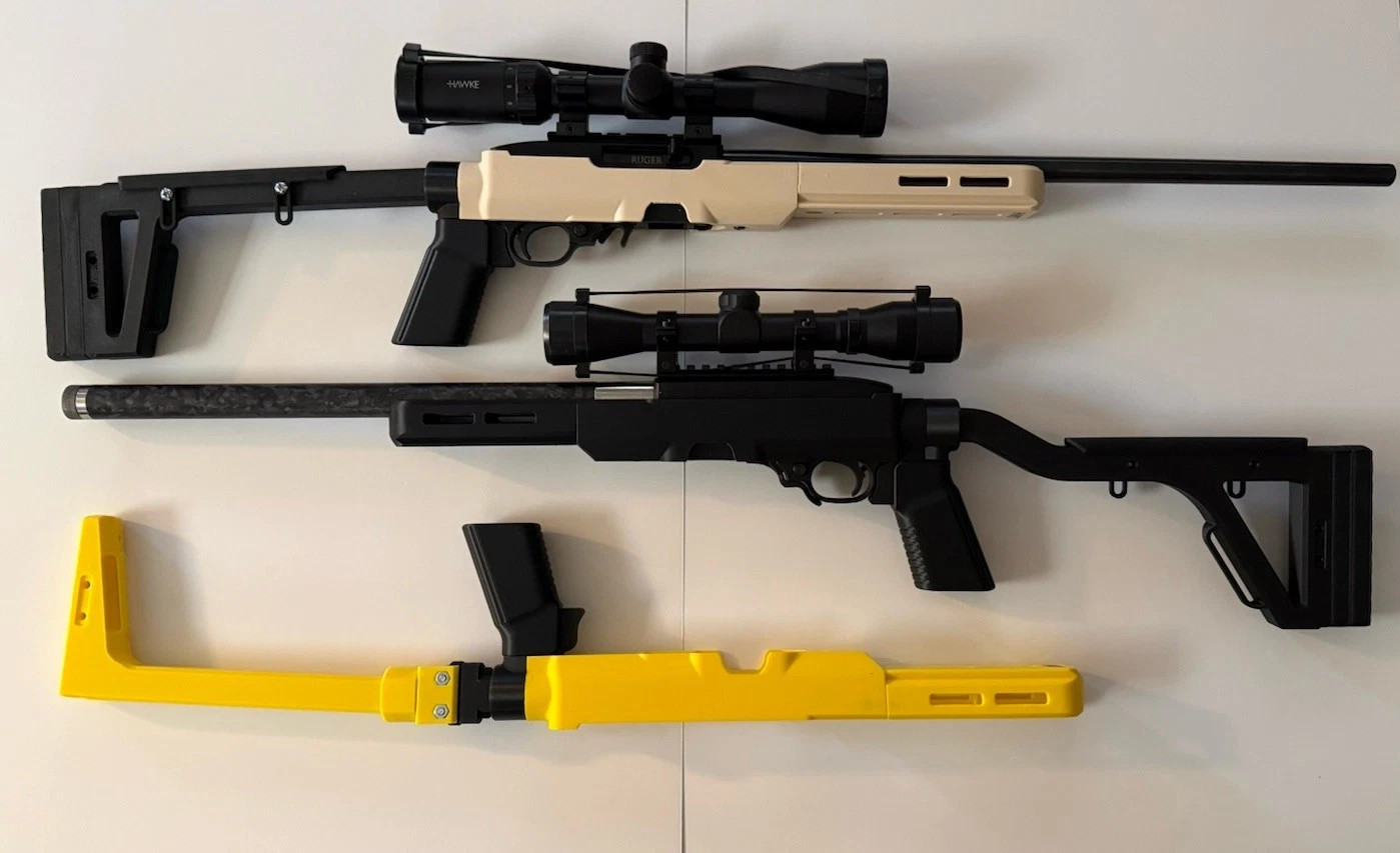 HRT Ruger 10/22 or Charger Round Nose ARCA Forend BULL BARREL Chassis Set V35RB