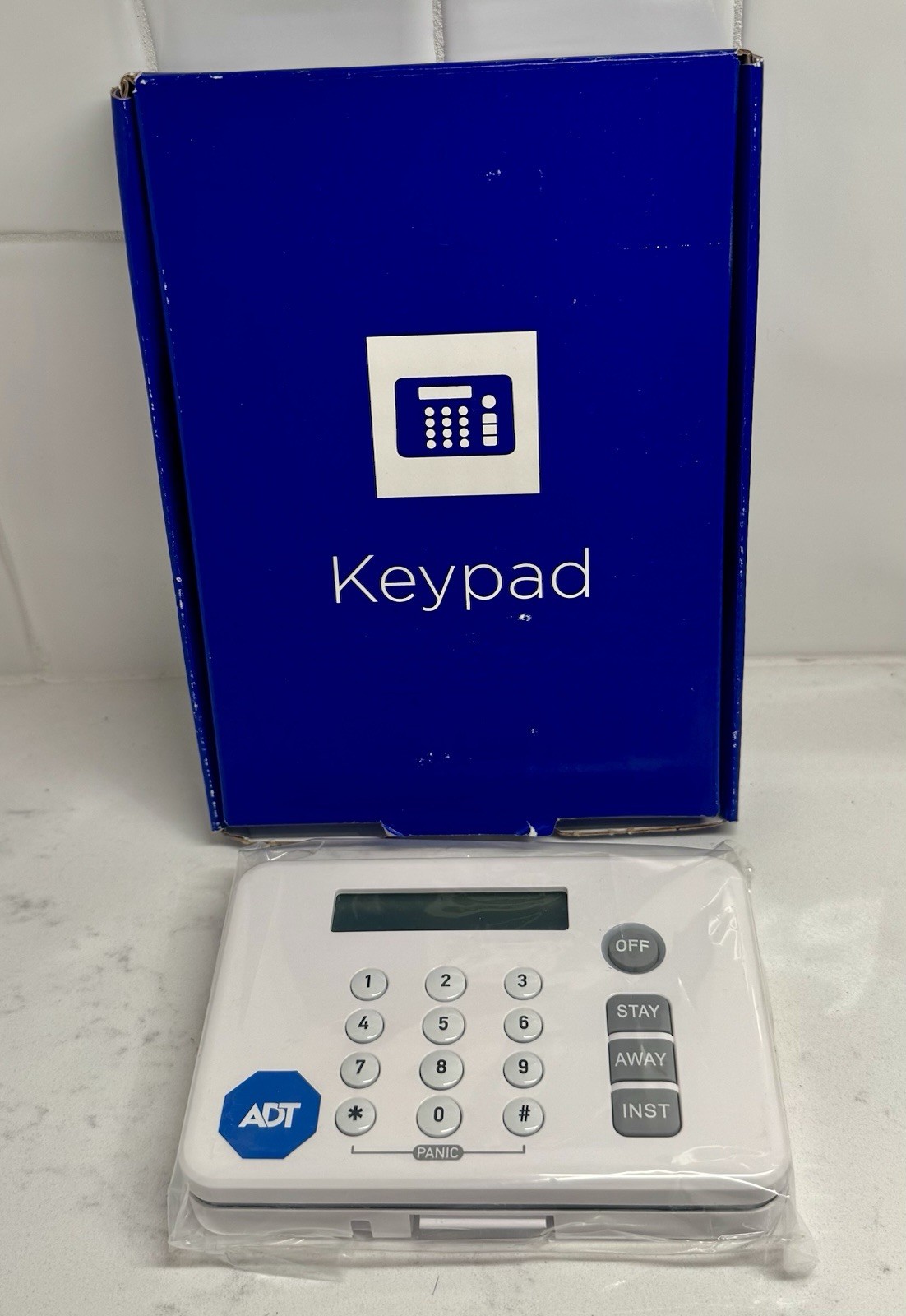 ADT Lifeshield Security Keypad SKP2R0-27 LCD Alarm Panel System - No Hardware