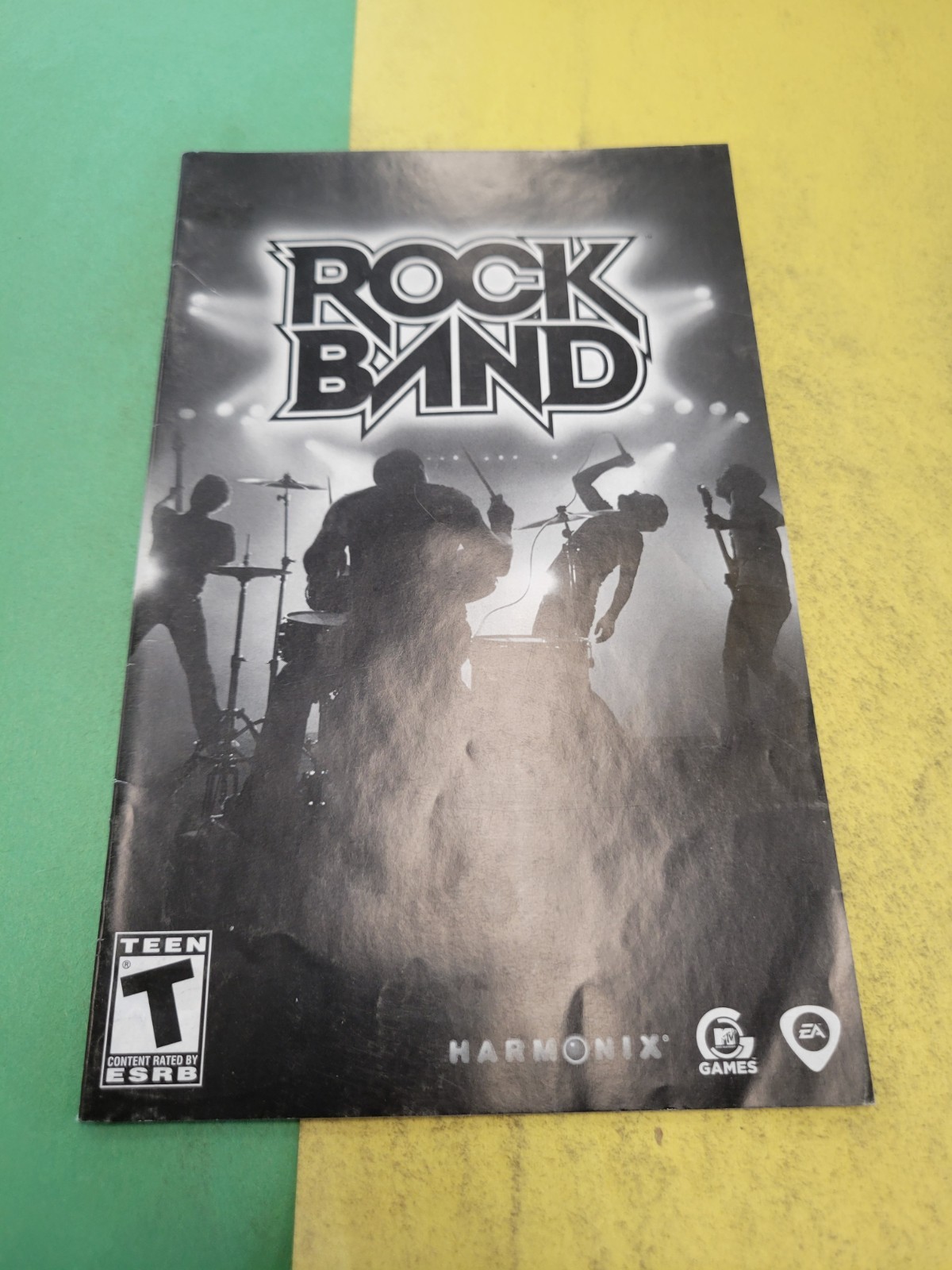 Rock Band (Playstation 2) - MANUAL ONLY