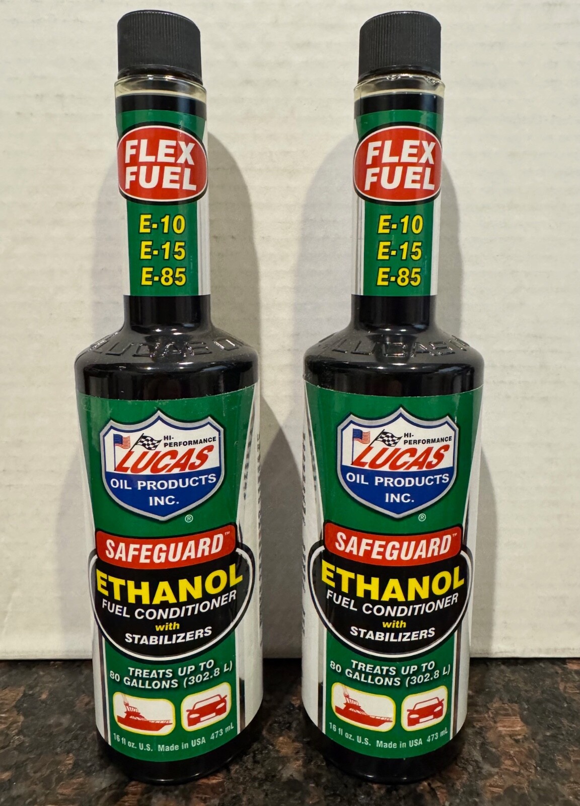 Lucas Oil 10576 Safeguard Ethanol Fuel Conditioner with Stabilizers 16oz (Qty 2)