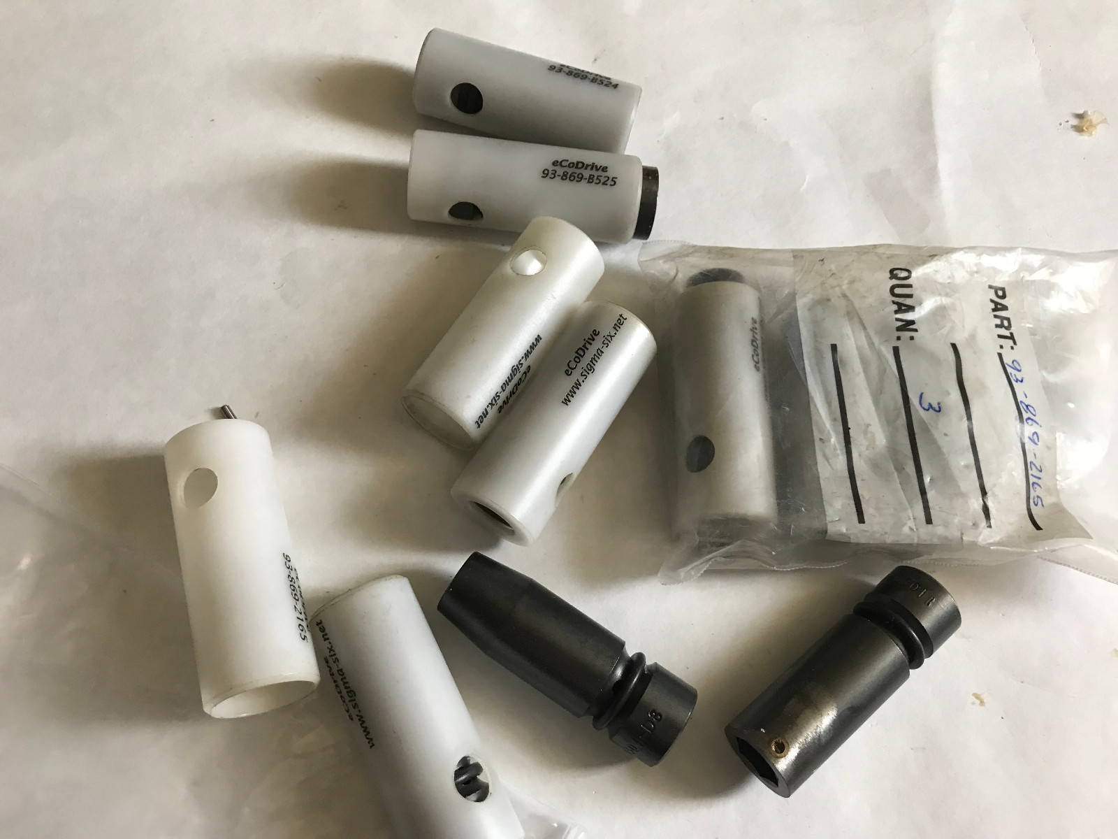 new ECODRIVE 11089-DSW12 8MM-3/8"DRIVE ASSEMBLY SOCKETS 93-869-2165,SA