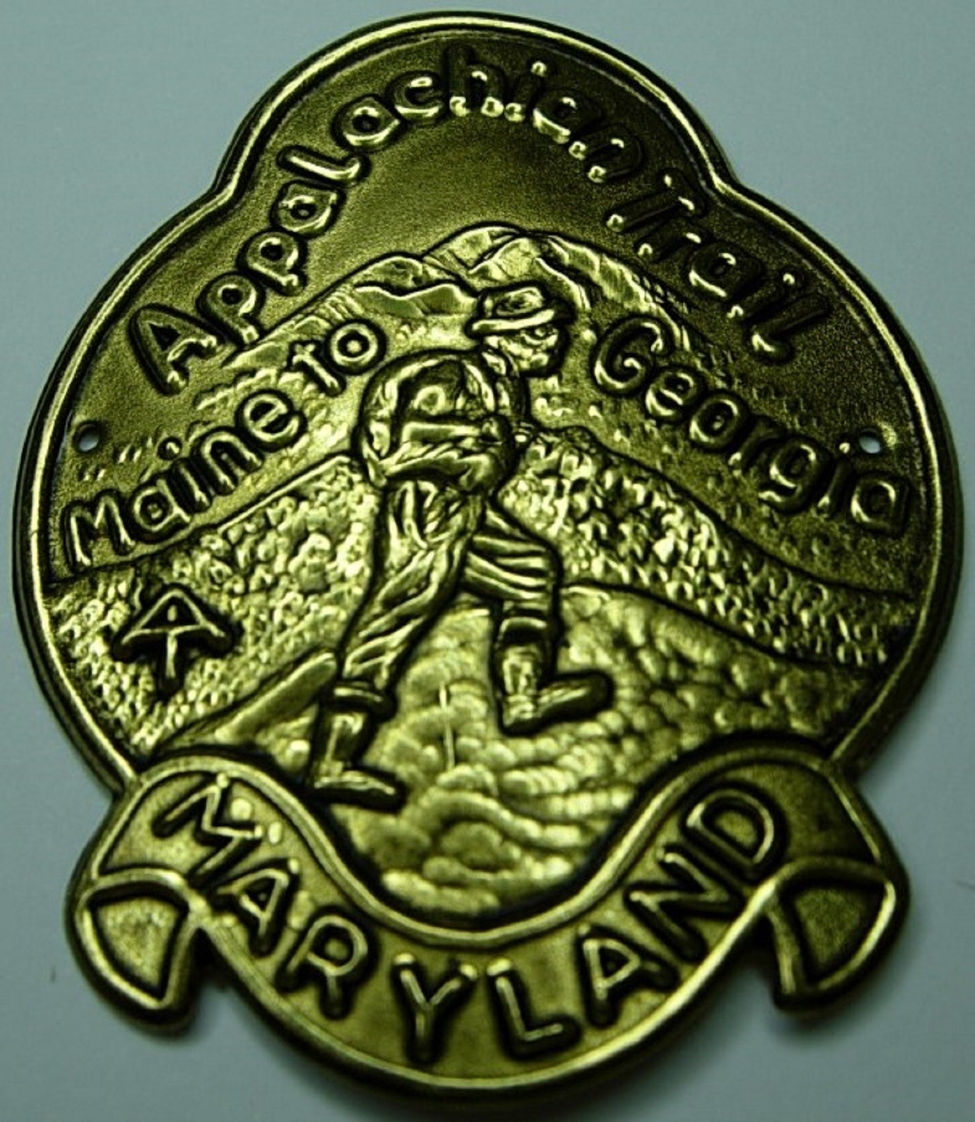 Appalachian Trail Maryland new stocknagel hiking  medallion G5177