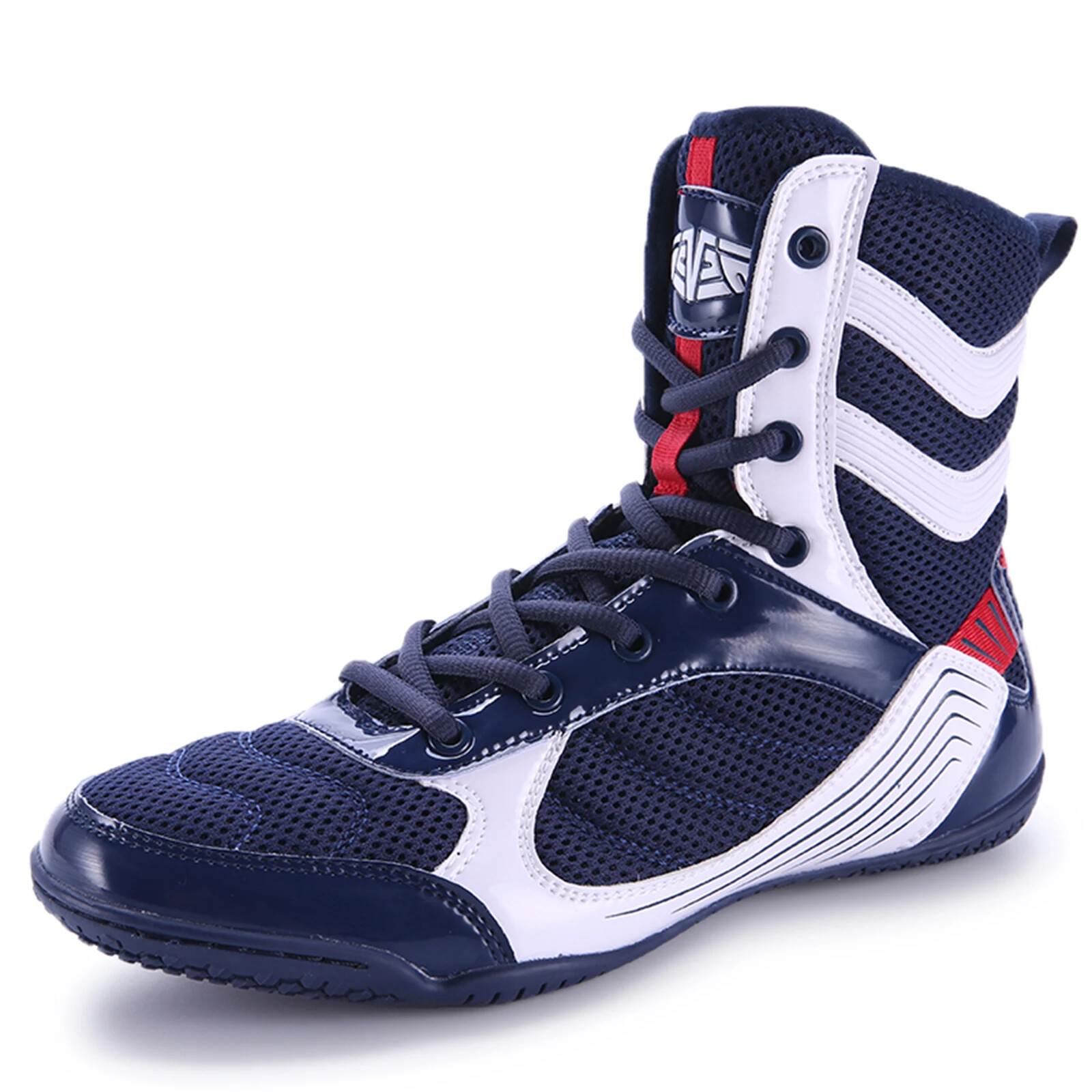 Professional Wrestling Shoes High-top Sanda Boxing Shoes Weightlifting Shoes