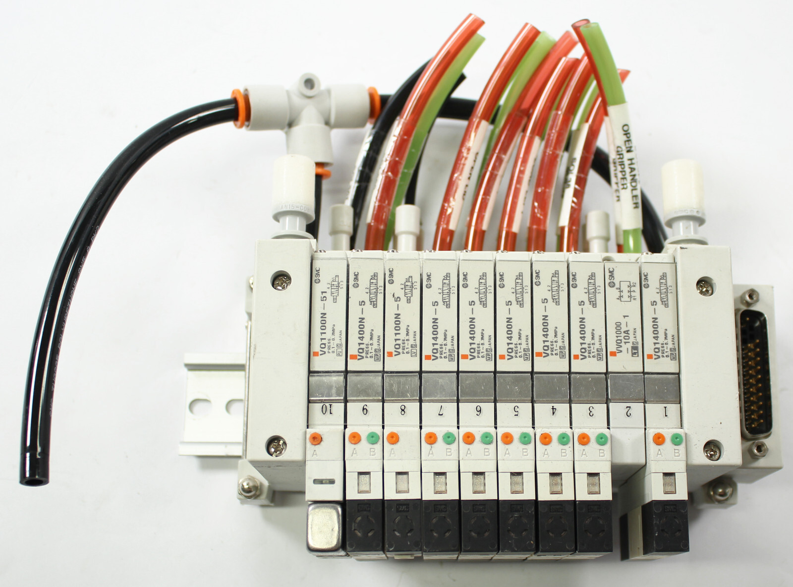 SMC Plugin Manifold VQ 1xVVQ1000-10A-1 1xVQ1100N-5 1xVQ1100N-51 7xVQ1400N-5