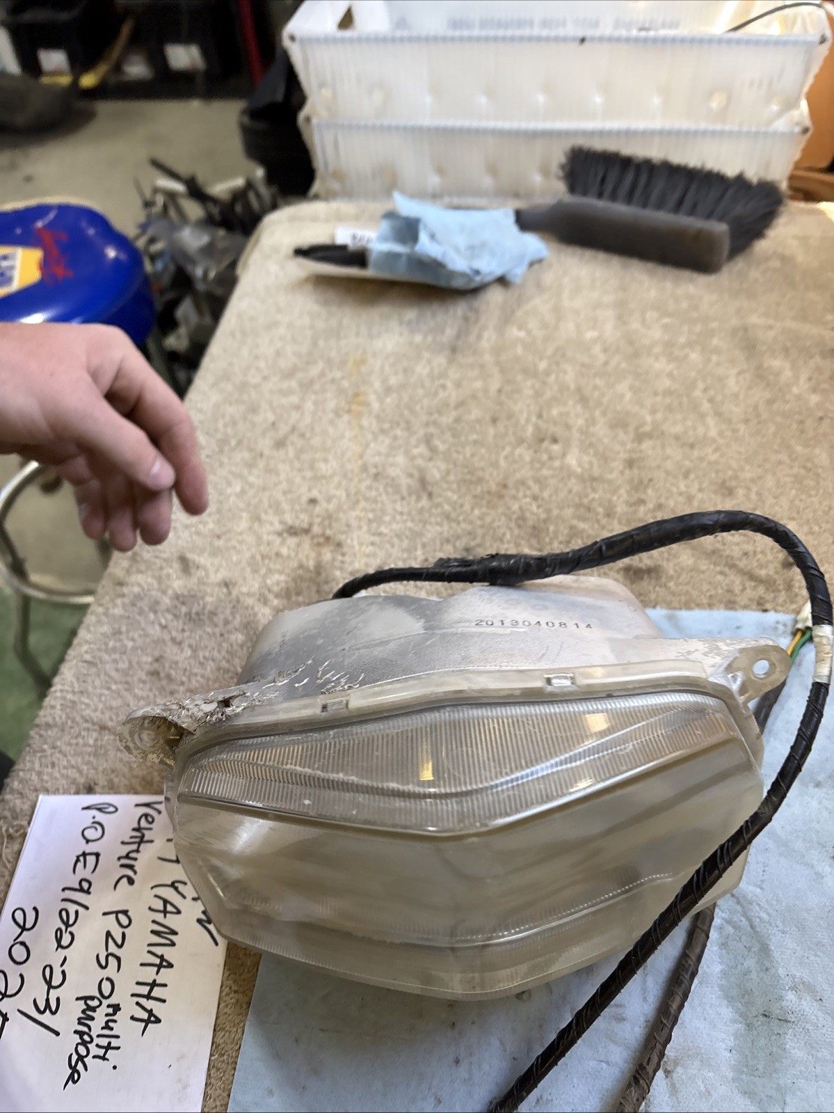 2014 Yamaha Venture PZ 50 Front Headlight Assembly 366