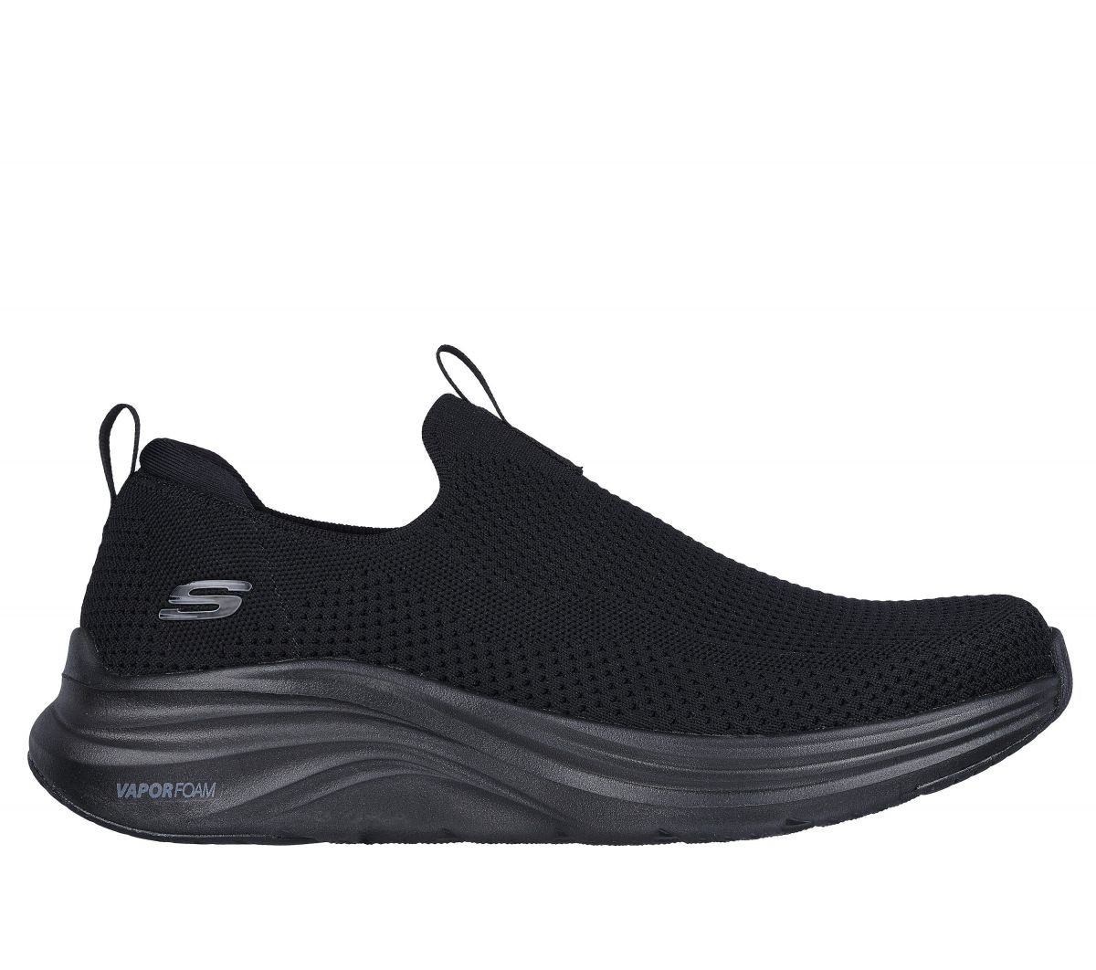 Skechers Men's Vapor Foam - Covert Slip-On Sneaker Black - 232629-BBK, Black