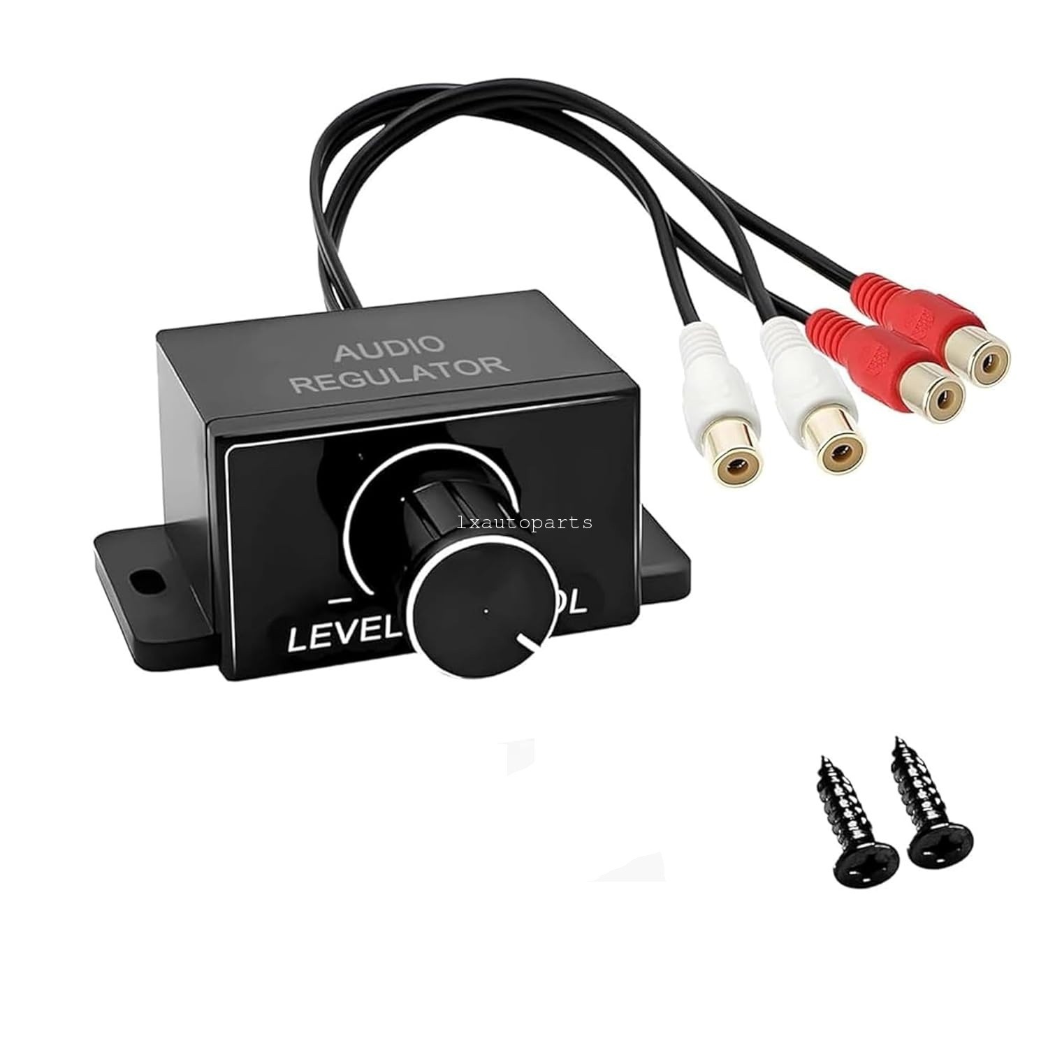 RCA Level Controller - Universal Car Audio Bass Volume Control Knob For Speakers