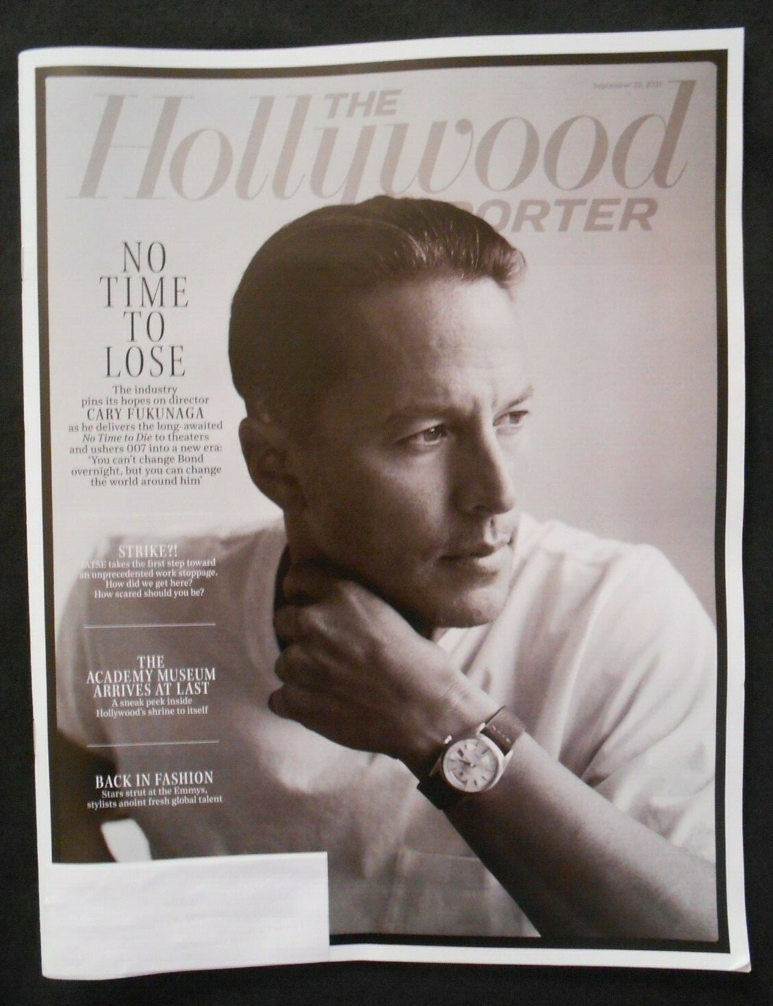 THE HOLLYWOOD REPORTER MAGAZINE CARY FUKUNAGA SEPTEMBER 22, 2021