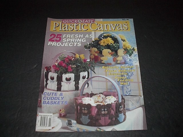 Quick & Easy Plastic Canvas Magazine  Feb/Mar 1994  25 Great Projects to Stitch