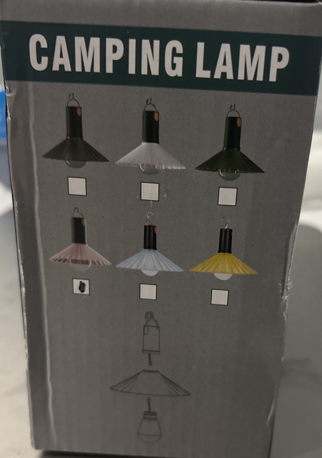 Rechargeable Type C Camping Light